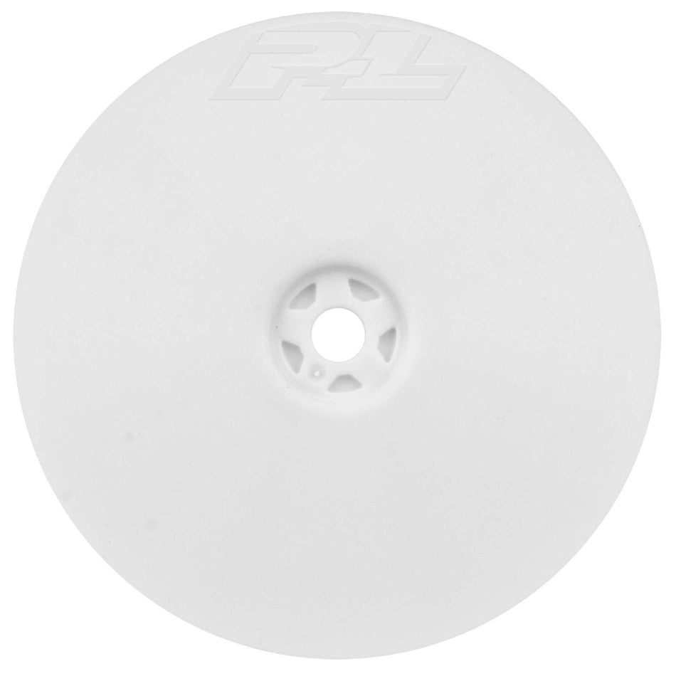 1/10 Velocity 4WD Front 2.2" 12mm Buggy Whls (2) Wht: XB4 and 22X-4