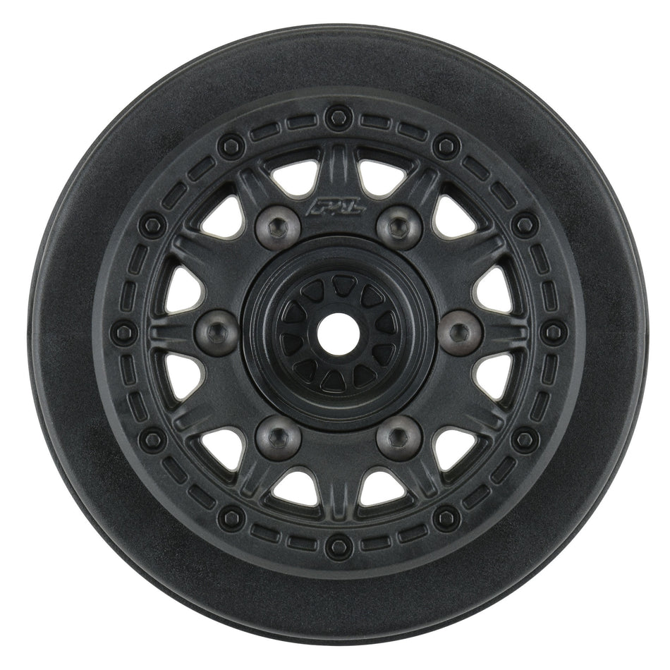 Proline 1/10 Raid F/R 2.2/3.0 SC Wheels (Black)