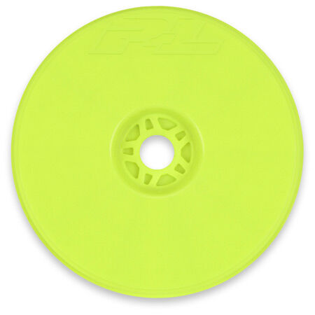 1/8 Velocity Front/ Rear 4.0" 17mm Truggy Wheels (4) Yellow