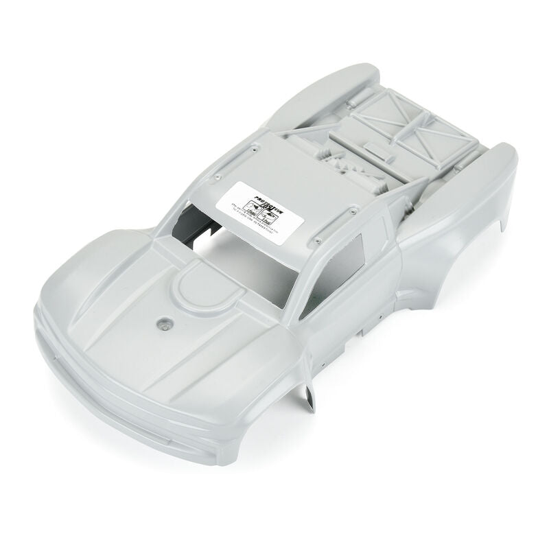 Proline 1/16 Pre-Cut 2019 Chevy Trophy Truck Tough-Color Gray Body: GROM