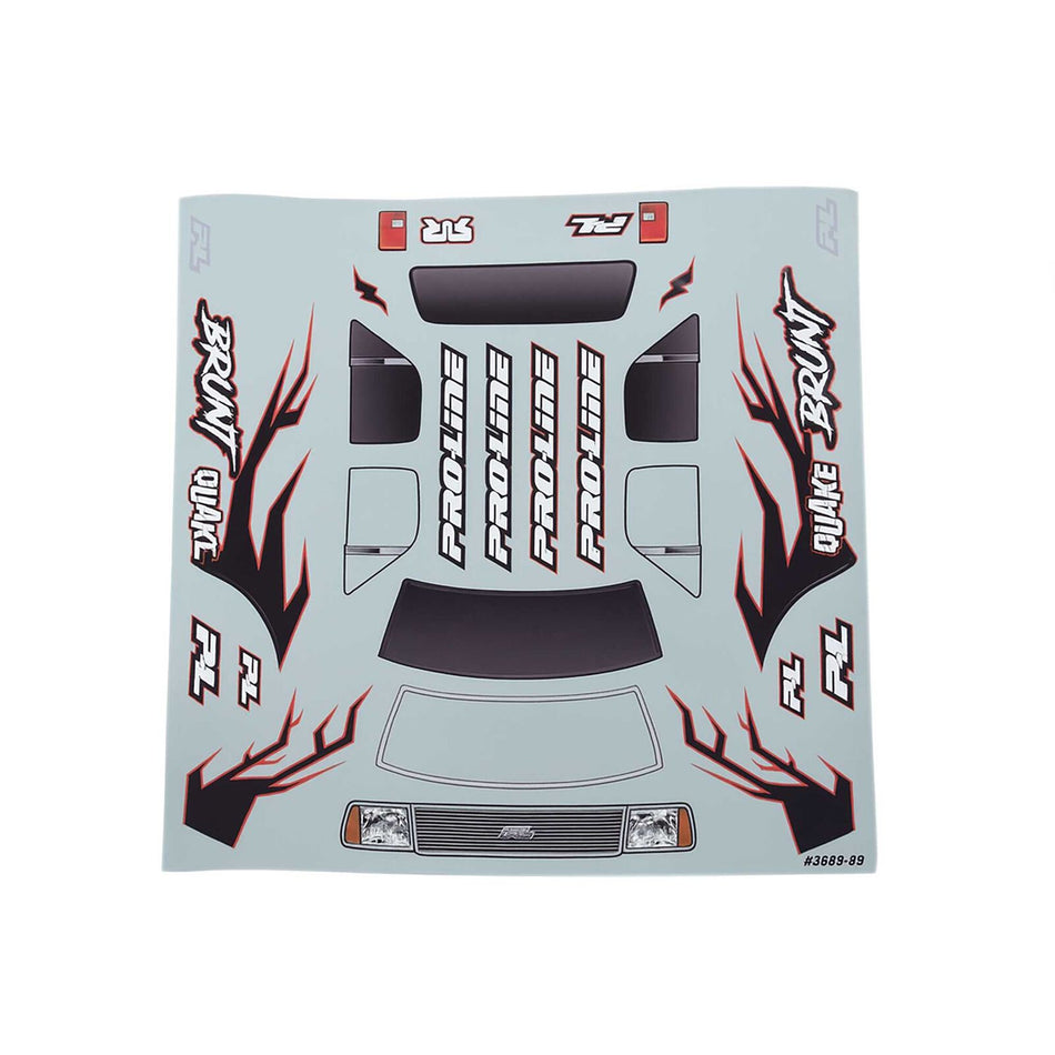 Pro Line 1/16 Brunt Blue Body for ARRMA QUAKE GROM