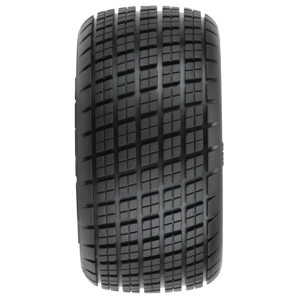 Proline 1/10 Hoosier Angle Block M4 Rear 2.2" Dirt Oval Tires (2)