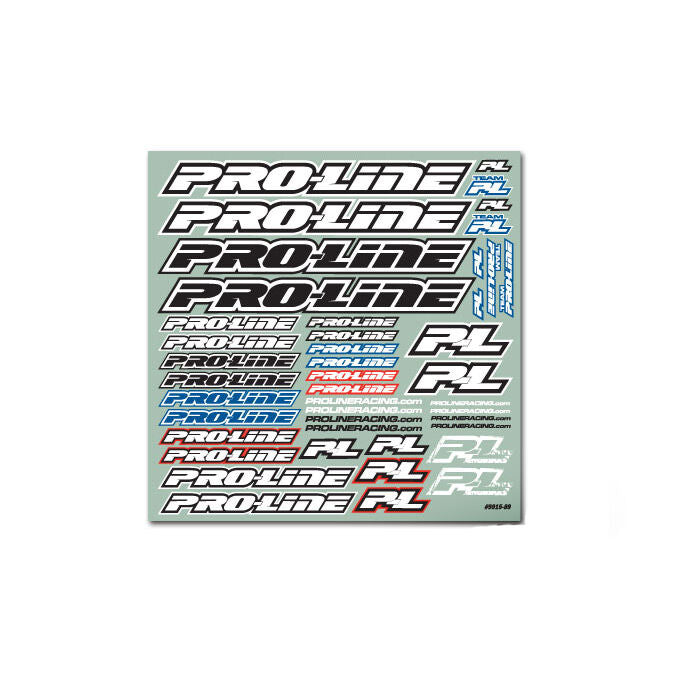 Pro-Line Team Decal B&W – Eds RC
