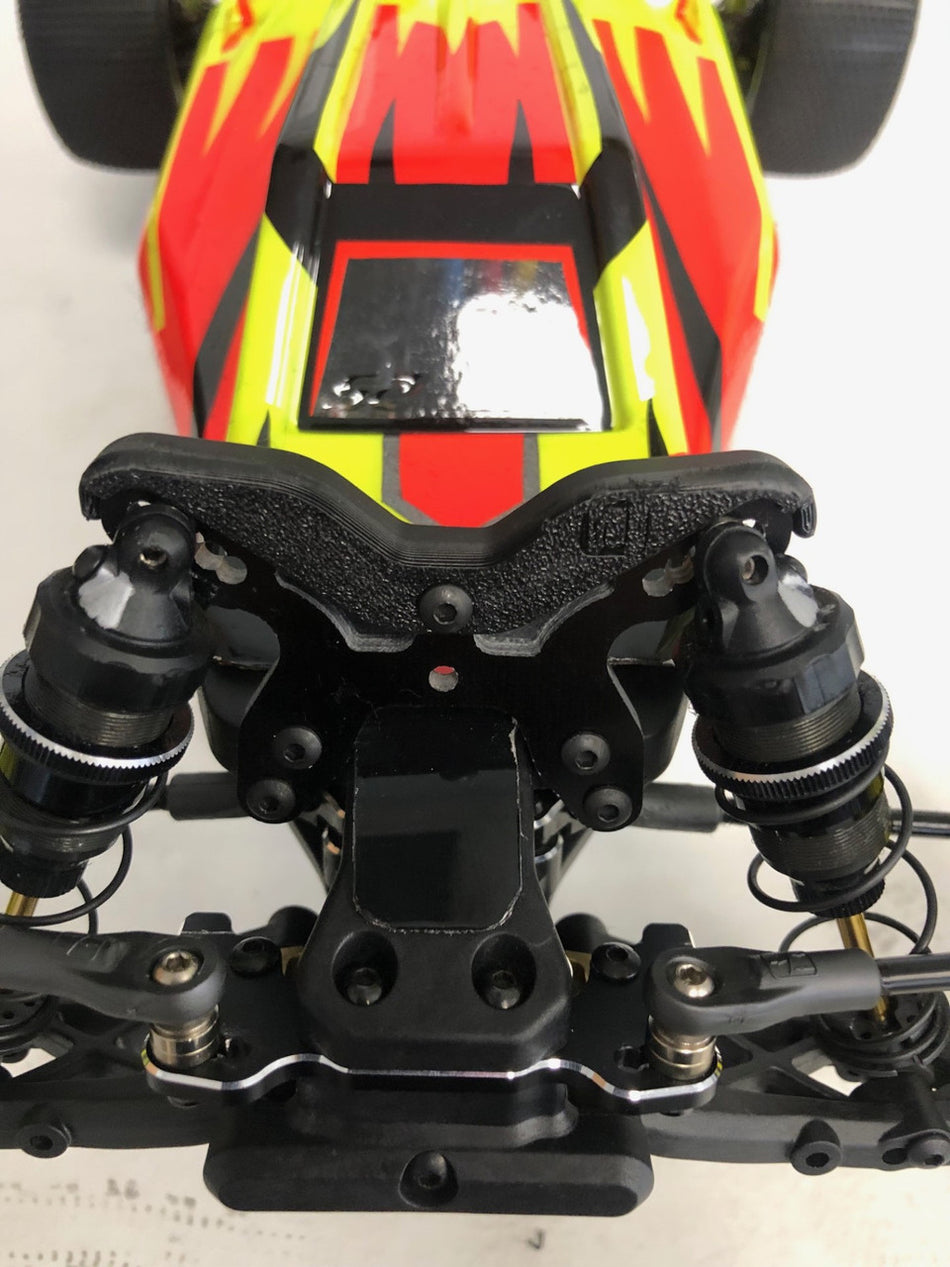 RC ONE FRONT SHOCK TOWER COVER LD2, LD3, L1R, PB