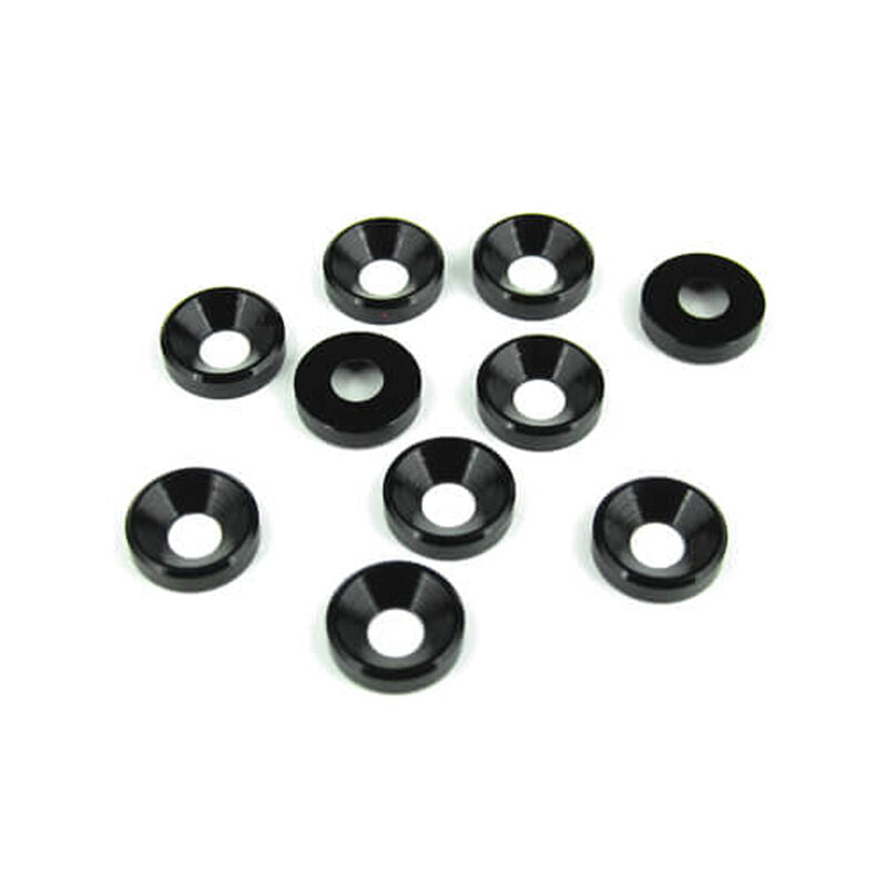 Tekno M4 Countersunk Black Washers
