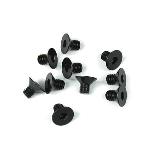 Tekno M4x6mm Flat Head Screws