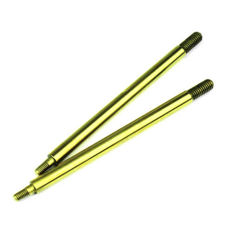 Tekno Shock Shafts with TiNi Coat Rear XL Steel, 137mm (2)