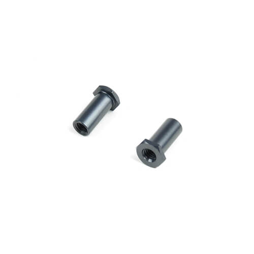 tekno TKR6627 – Steering Rack Bushings (aluminum, EB410, 2pcs)