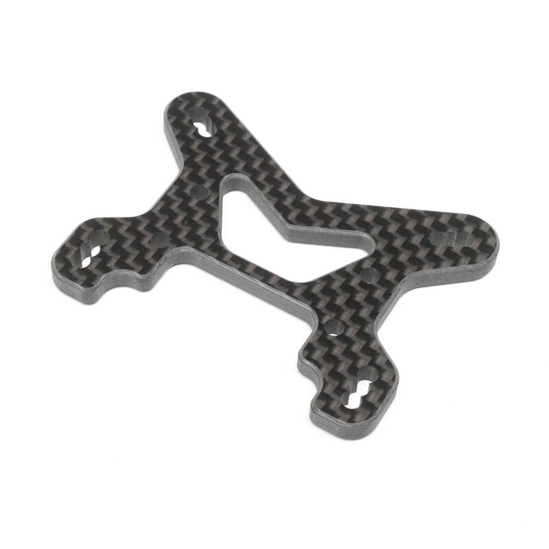 TLR Carbon Front Shock Tower, V2: 22X-4