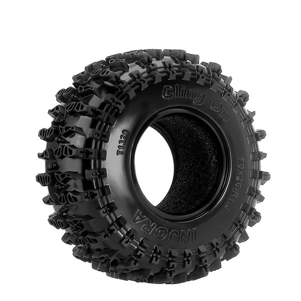 INJORA 1.3" 70*26mm Cling On Tires (T1320)