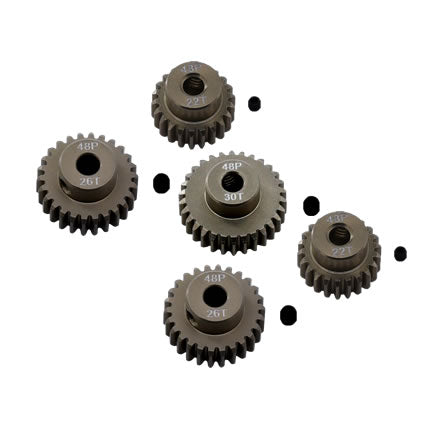 SKRC 48P Aluminum Pinion Gears Lightweight 20-21-22-23-24