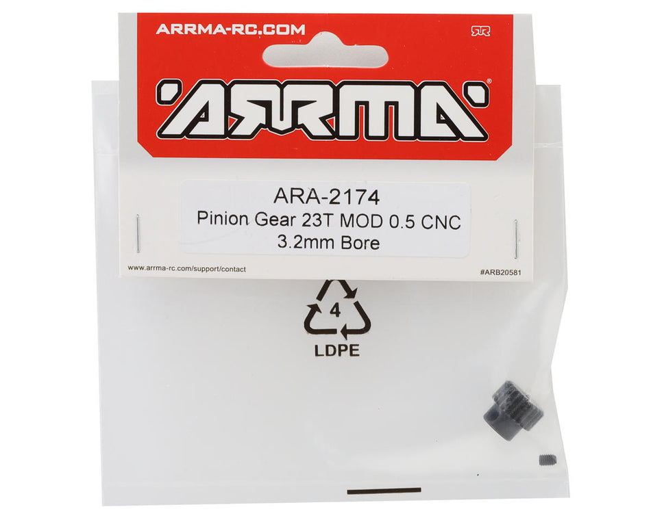 Arrma Mod 0.5 Pinion Gear (3.2mm Bore) (23T)