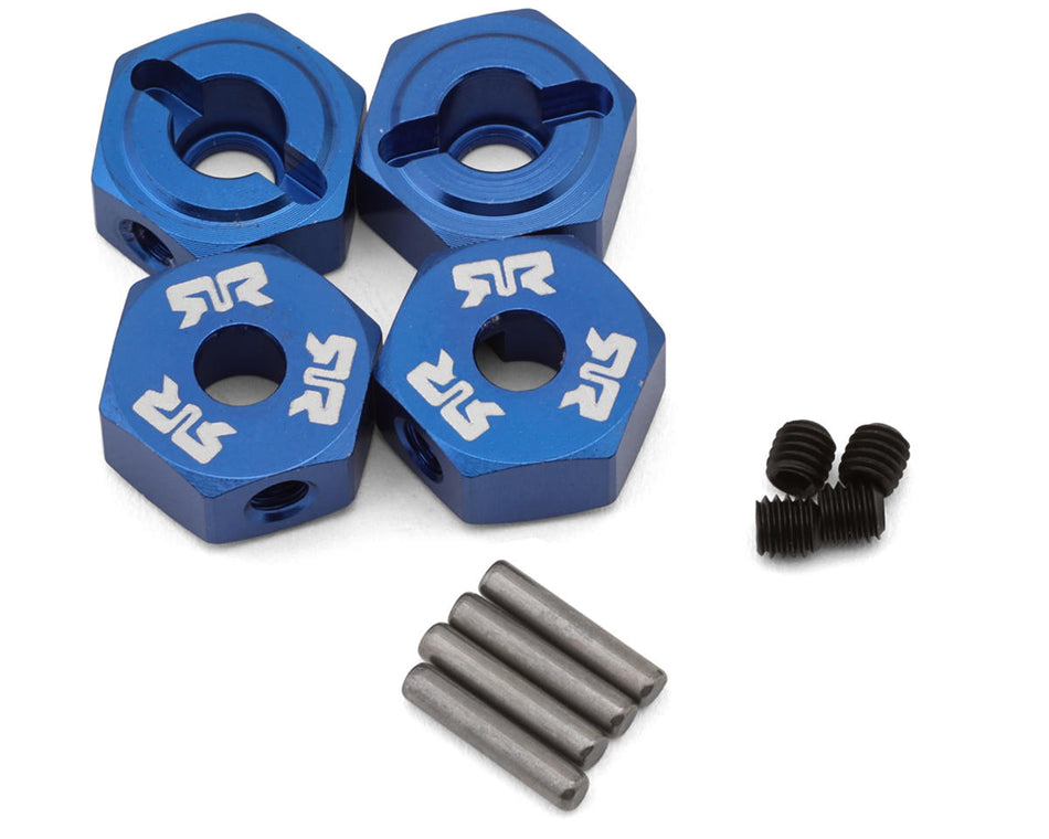 Arrma Mini Kraton Aluminum 12mm Wheel Hex Set (Blue)