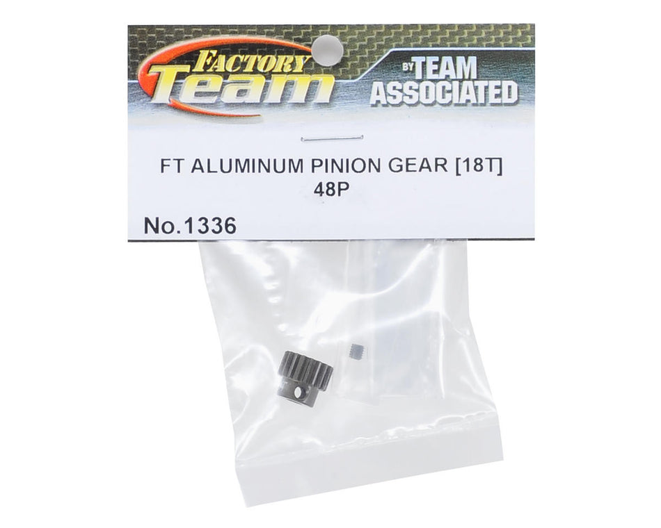 Team Associated Factory Team Aluminum 48P Pinion Gear (3.17mm Bore) (18T)