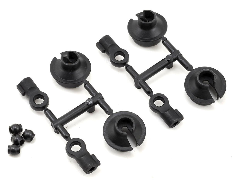 Team Associated RC8B3 Spring Cups & Shock Rod Ends