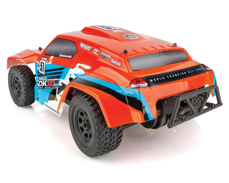 Team Associated Pro2 DK10SW 2WD 1/10 Brushless Dakar Rally Racer (Orange) w/2.4GHz Radio System
