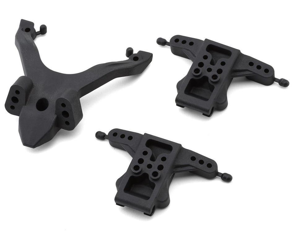 Team Associated RC10B7.1 Factory Team Carbon Top Plate & Ballstud Mount Set