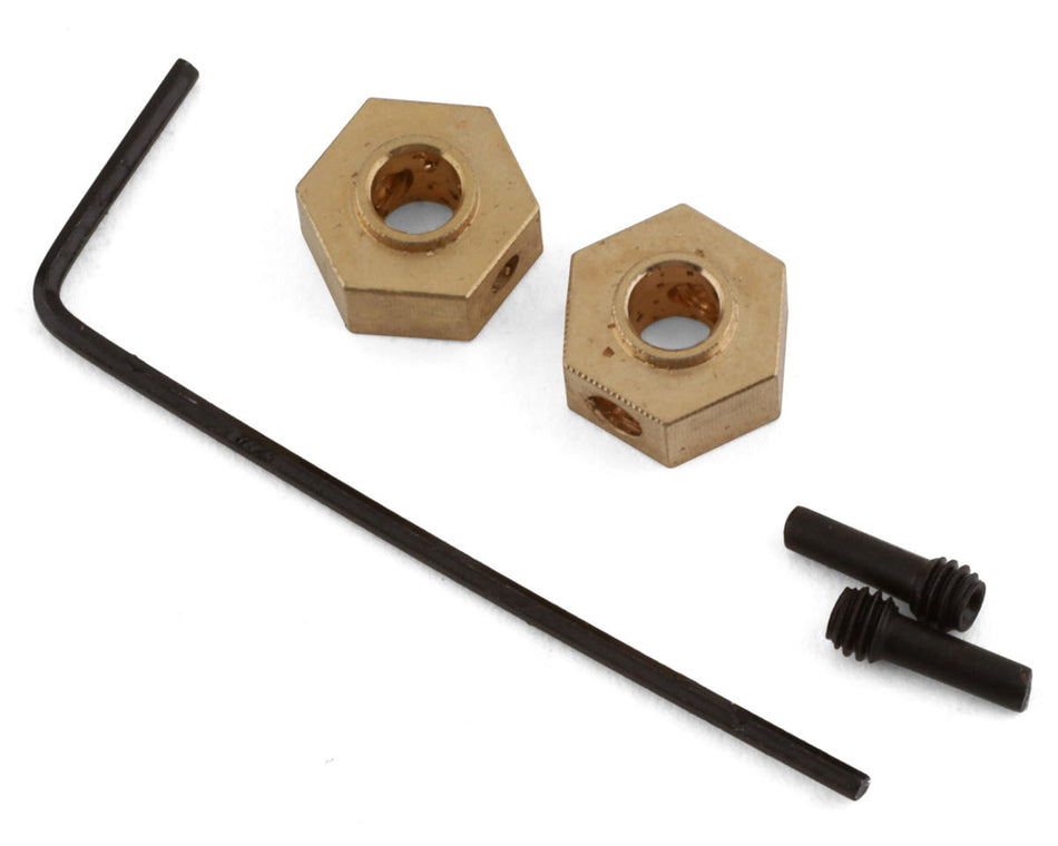 Axial AX24/SCX24 Brass Hex Hubs
