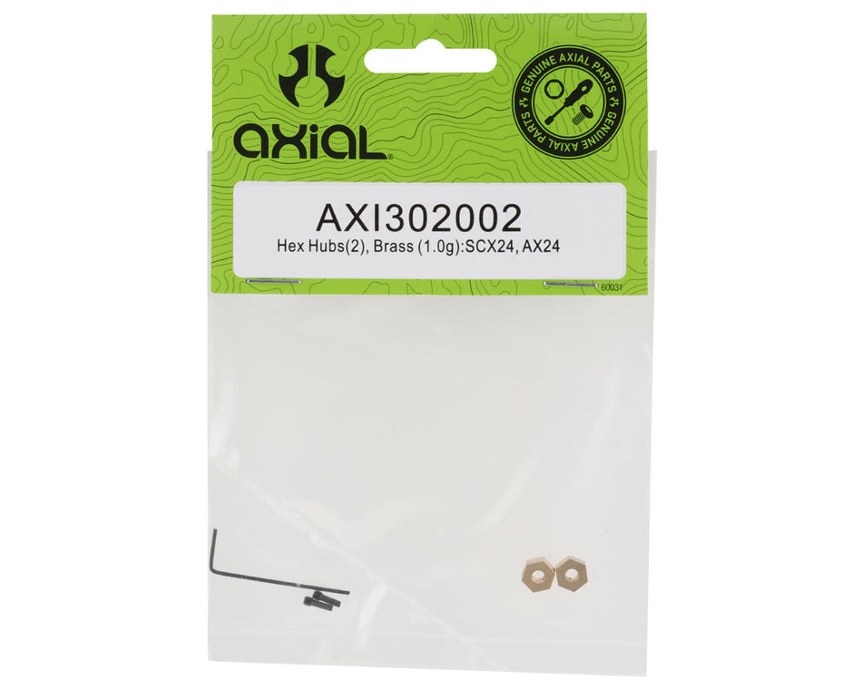 Axial AX24/SCX24 Brass Hex Hubs