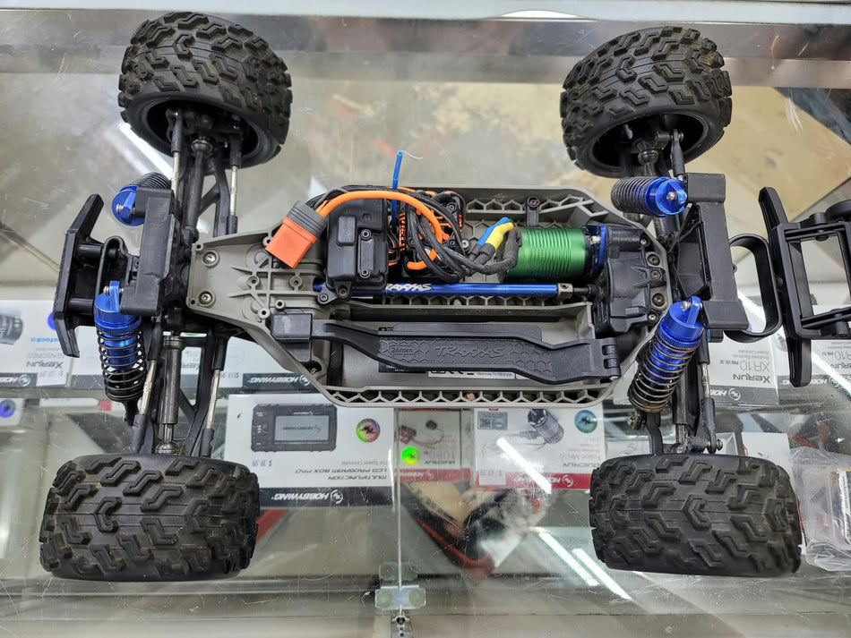 Used Traxxas Rustler 4x4 VXL With Upgrades