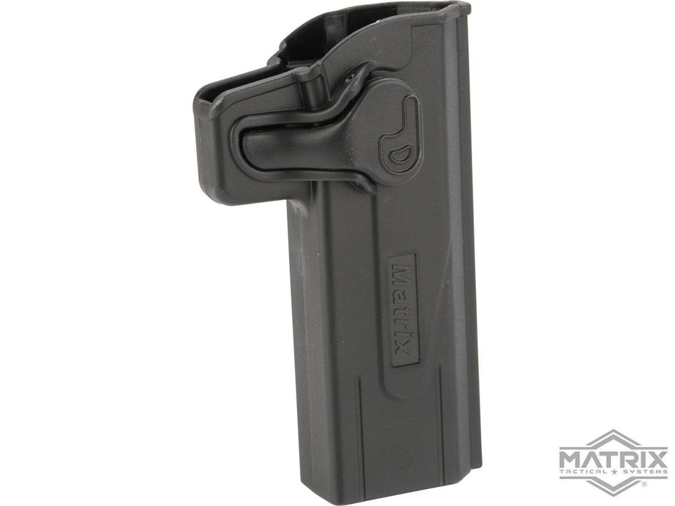 Matrix Hardshell Adjustable Holster for STI Hi-Capa 2011 Series Pistols (Type: Black / No Attachment)