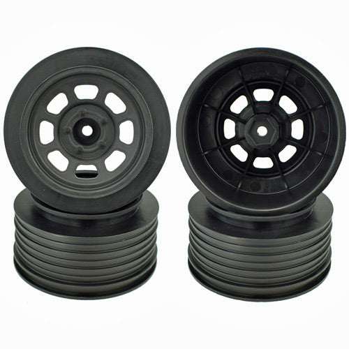 Speedway SC Wheels Black Slash Front