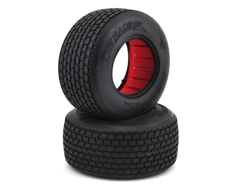 DE Racing G6T Oval SC 2.2/3.0" Short Course Truck Tires w/Inserts (2) (D30)