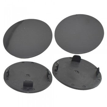 DE Racing Snap-In Mud Plugs for Speedway Wheels, Black