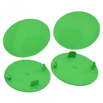 DE Racing Snap-In Mud Plugs for Speedway Wheels, Green