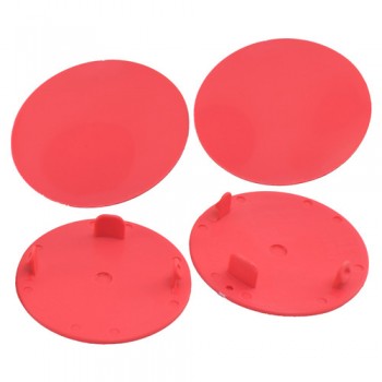 DE Racing Snap-In Mud Plugs for Speedway Wheels, Pink