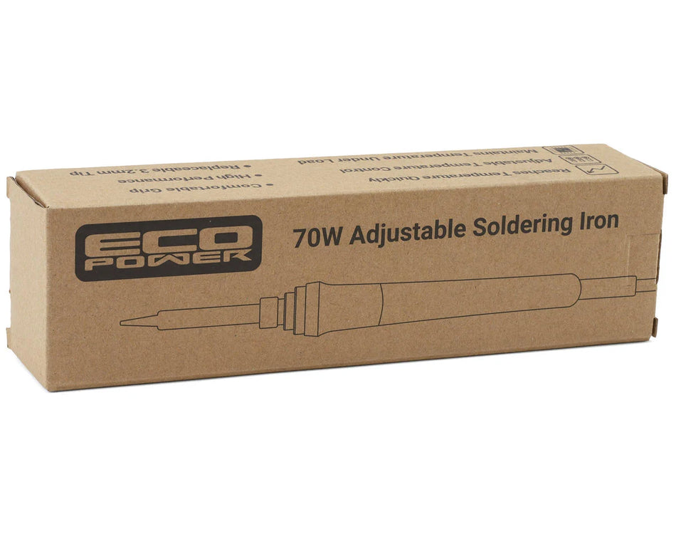 EcoPower 70W Adjustable Temperature Soldering Iron w/3.2mm Tip