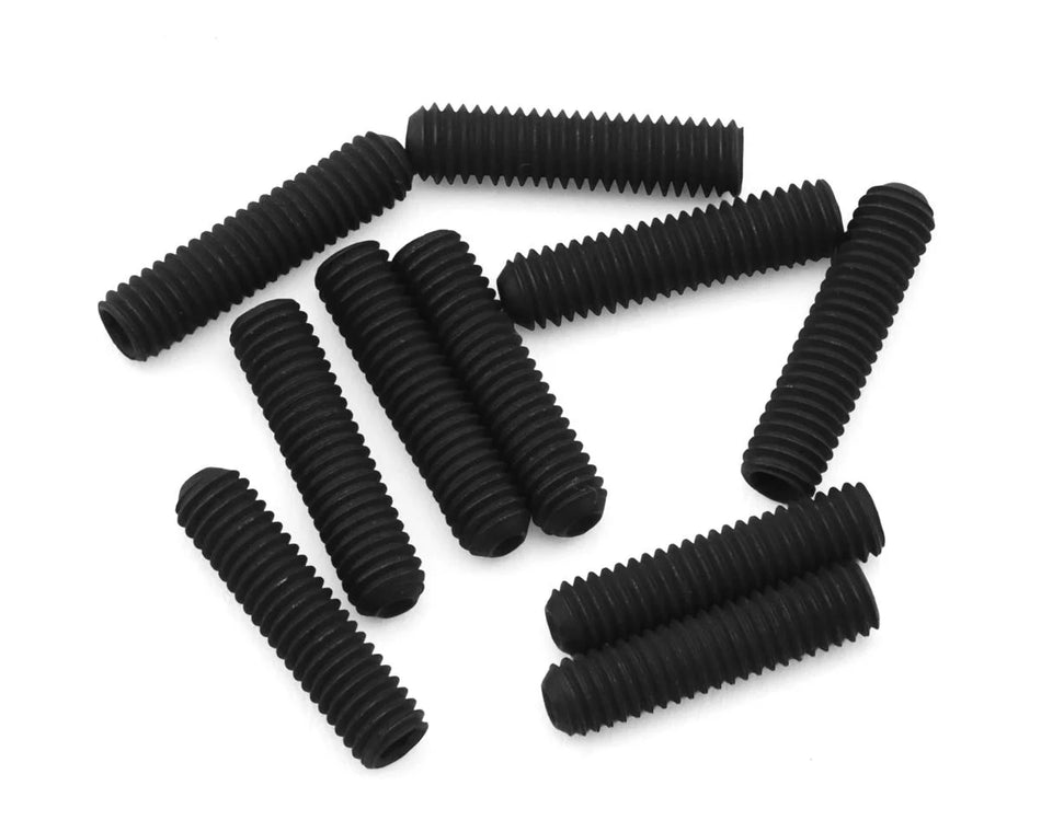 EcoPower 3mm "High Strength" Steel Cup Style Set Screws (10) (3x12mm)