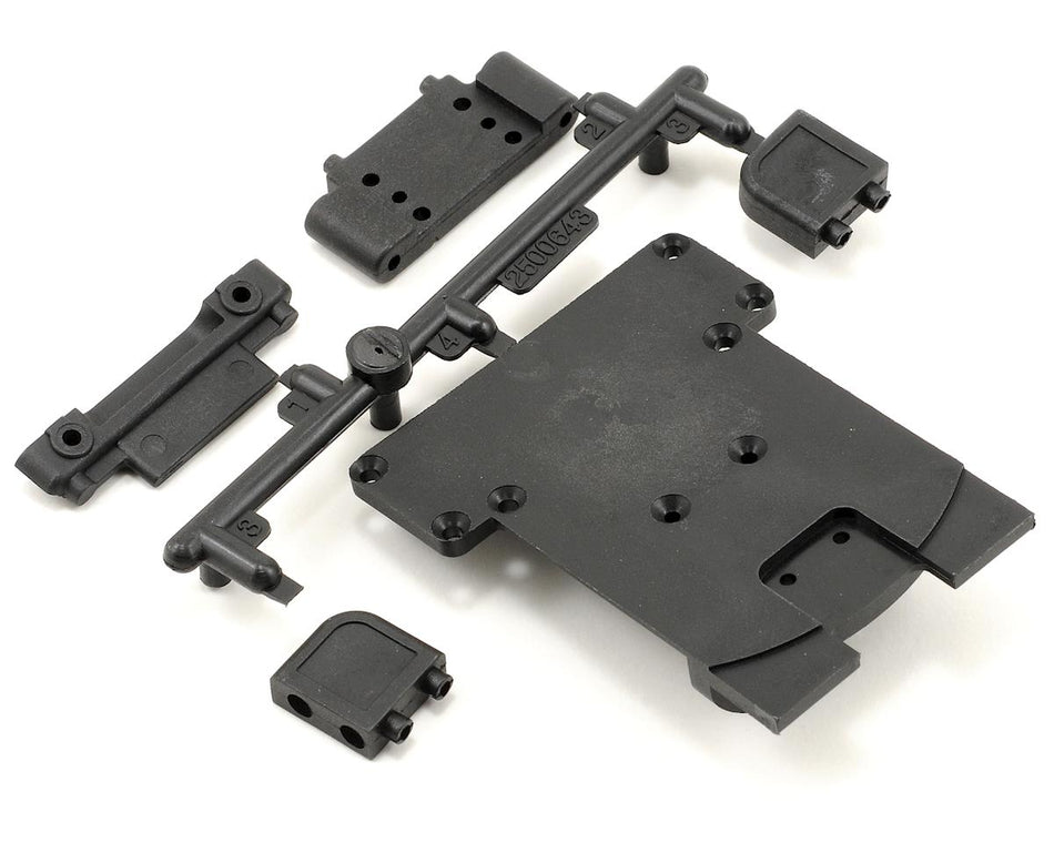 ECX Fr/R Suspension Mount Set: 1:10 2wd Circuit, Boost