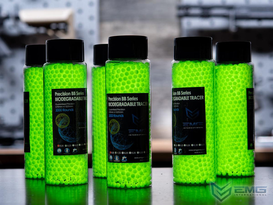 EMG Precision Biodegradable Green Tracer BBs (Weight: .25g)