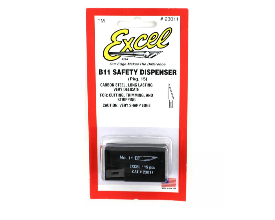 Excel #11 Double Honed Replacement Blades (15)
