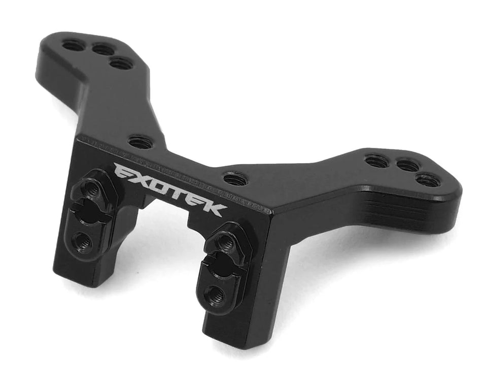 Exotek B6 Aluminum Rear Camber Mount Bulkhead (Black)