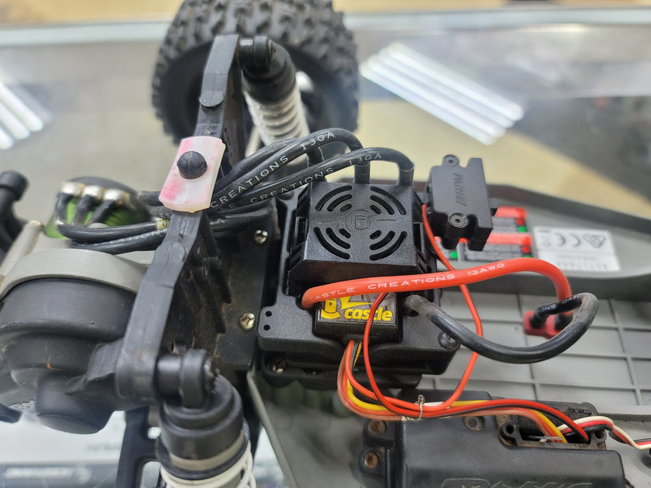 Used Traxxas Rustler 2wd W/ Castle Brushless System