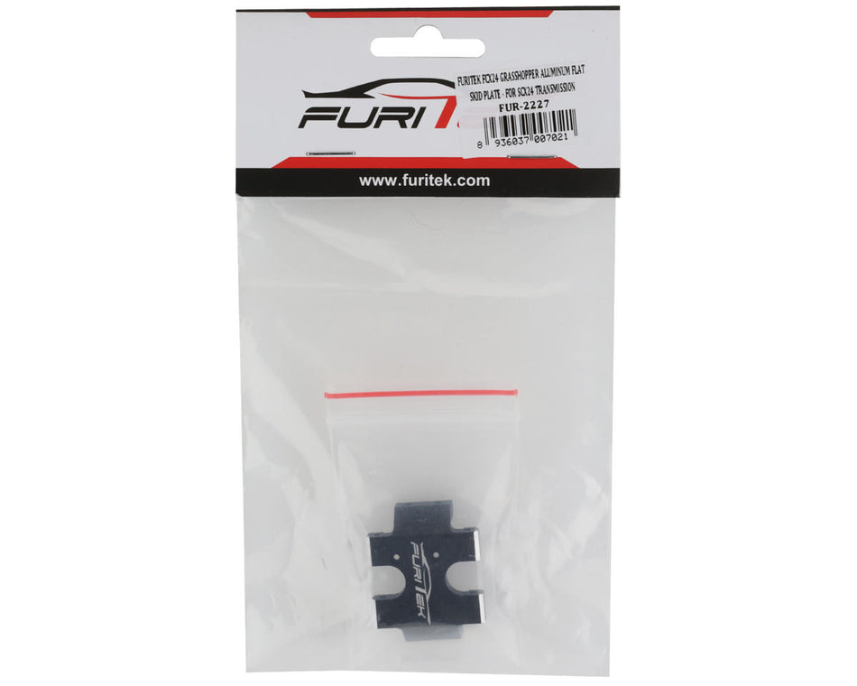 Furitek FCX24 Grasshopper Aluminum Flat Skid Plate (For SCX24 Transmission)