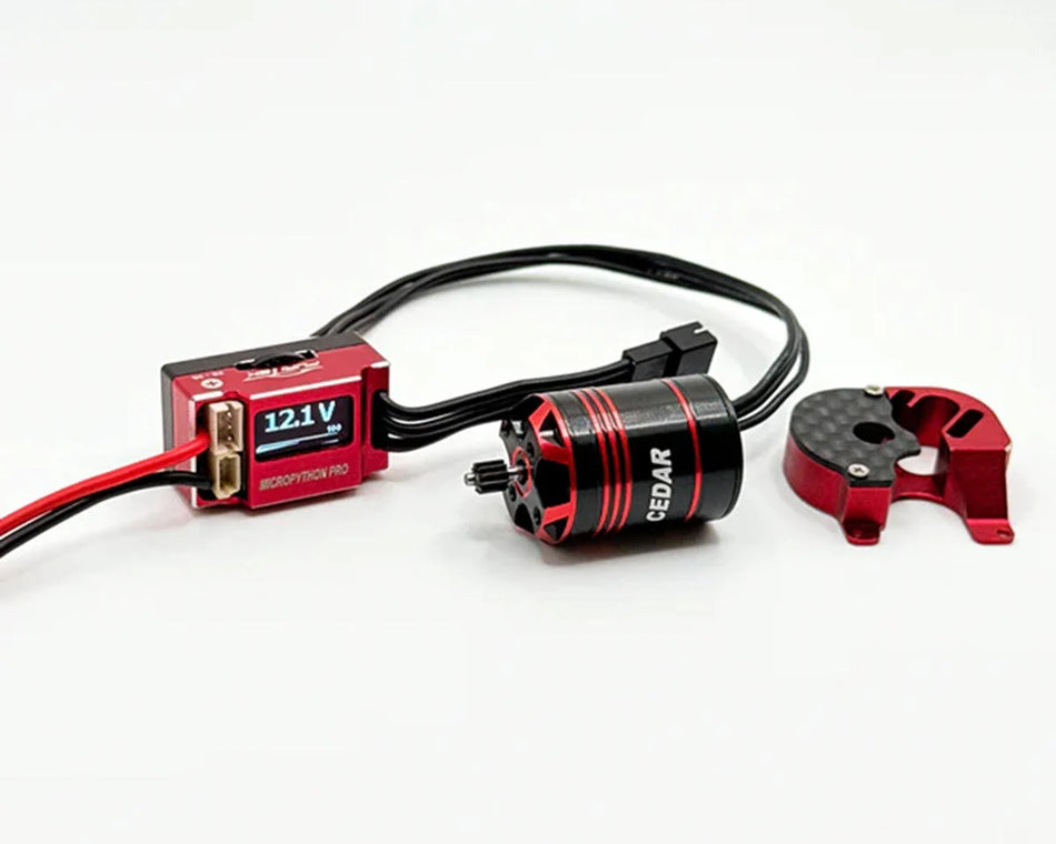 Furitek Axial® SCX24 ShadowCore 2025 MicroPython Pro OLED Brushless Power System w/Cedar 1825 Inrunner Motor (3456kV)