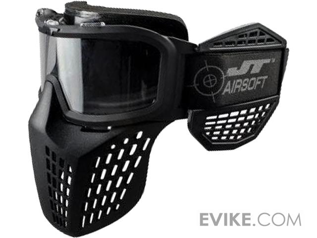 JT Delta 3 Airsoft Goggle (Color: Black)