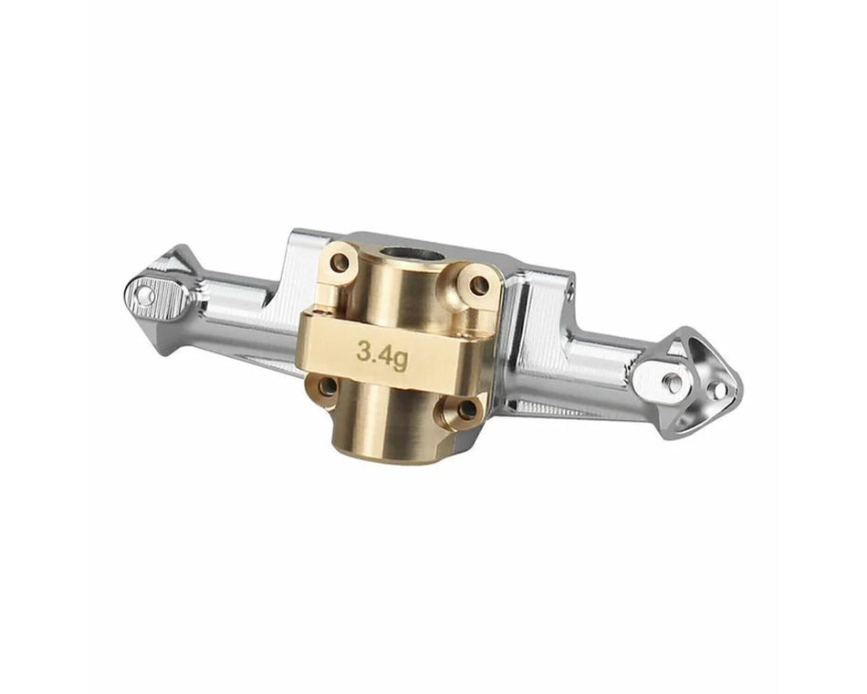 Hot Racing Axial SCX30 Aluminum Front Axle Housing w/Brass Cover