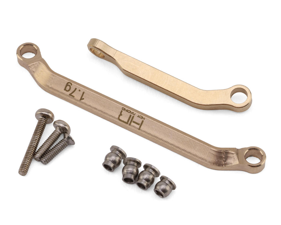 Hot Racing Axial SCX30 Brass Steering Link Set (1.7g)