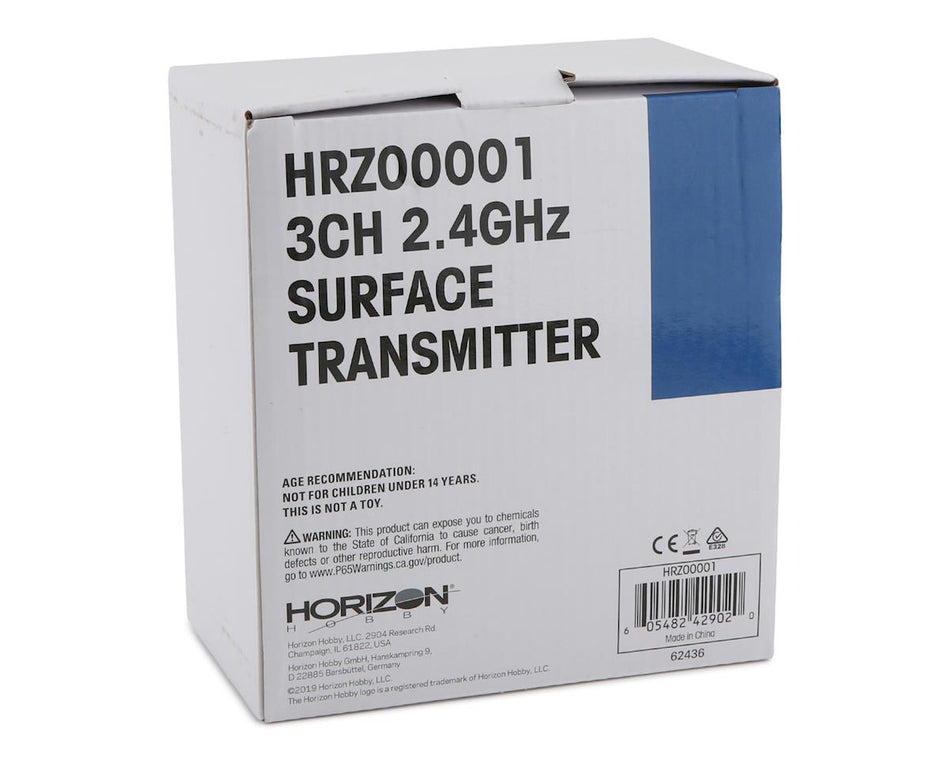 Hobby Zone 3-Ch 2.4Ghz Surface Transmitter