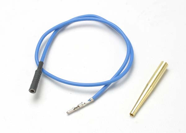 Traxxas Lead wire, glow plug (blue) (EZ-Start® and EZ-Start® 2)/ molex pin extractor