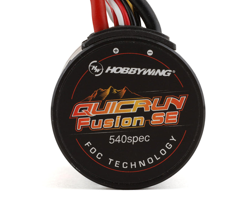 *Hobbywing QuicRun Fusion SE FOC 2-in-1 Crawler Brushless ESC & Motor System (1200Kv) (540 Spec)