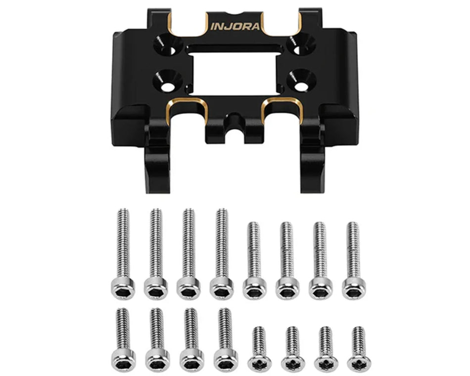Injora Redcat Ascent-32 Brass Skid Plate (Black) (8.4g)