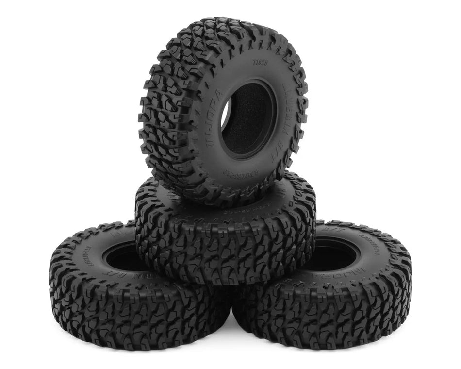 Injora 1.9" Maverix R/T 1/10 Rock Crawler Tires (4) (Class 2 - 4.75" OD) (S5) w/Foam Inserts