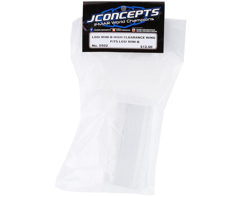 JConcepts Losi Mini-B High Clearance Carpet/Astro Wing (2)