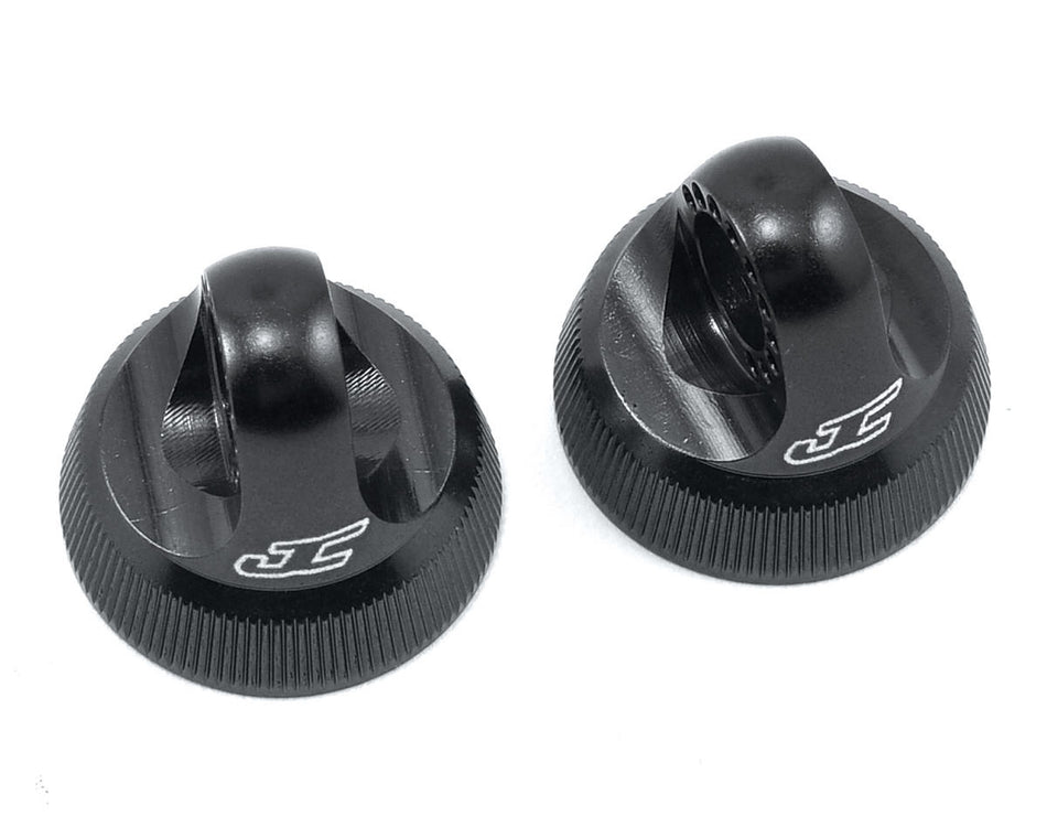 JConcepts Fin Aluminum 12mm V2 Shock Cap (2)