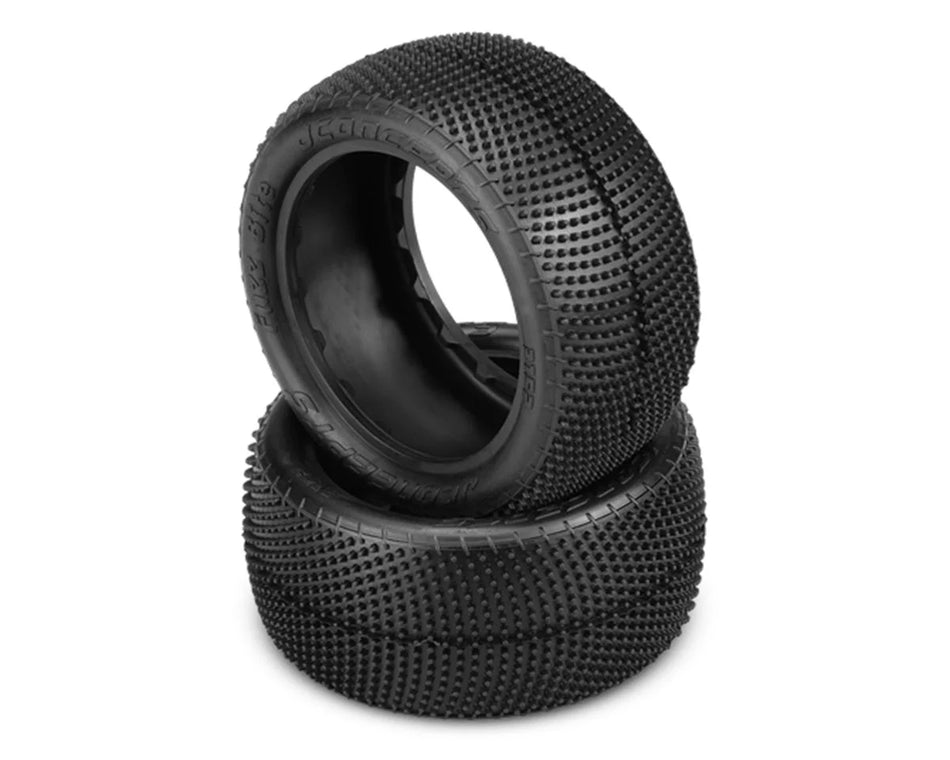 JConcepts Fuzz Bite LP 2.2" Rear Buggy Carpet Tires (2) (Purple)